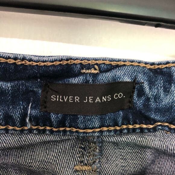 Silver Jeans Co.‎ Avery Slim Bootcut Women's Denim Jeans in Indigo Size 32 X 33 - Picture 6 of 10
